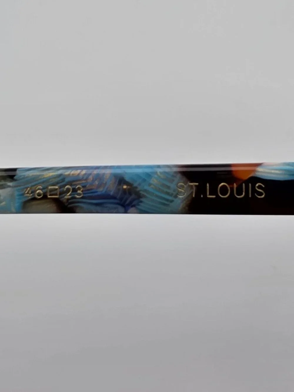 Krewe St. Louis Rio Confetti to Marine 24K Frame Silver Mirror Lens Sunglasses